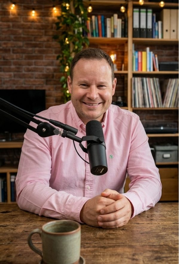 Georg „Schorsch“ Strohschein am Mikrofon
